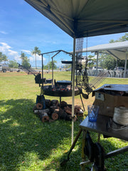 1.8 Big Fire Pit with Roof