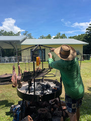 1.8 Big Fire Pit with Roof