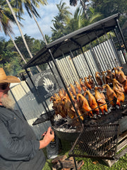 Fire Pit Roof Frame for 2.4 Fire Ring and Fire Pit