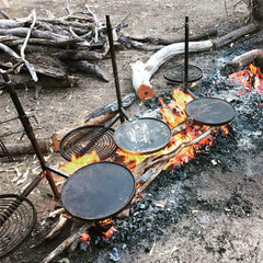 AUSSIE CAMPFIRE KITCHENS SWINGING HOT PLATE & GRILL $214.50  