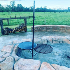 Big Swinging Hot Plate & Grill