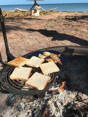 Aussie Campfire Kitchens Hot Plate and Grill