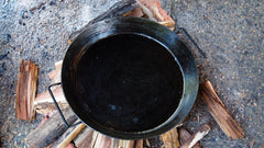 www.aussiecampfirekitchens.com the BBQ PAN. 100% Australian Made Cooking Gear www.aussiecampfirekitchens.com