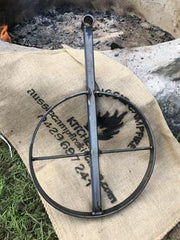 Camping Fire Pit, Grill, BBQ Pan & Cradle