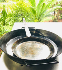 www.aussiecampfirekitchens.com BBQ Pan & Skillet