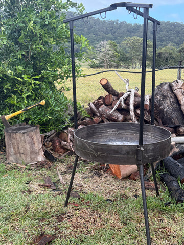 800 Fire Pit with Roof Frame