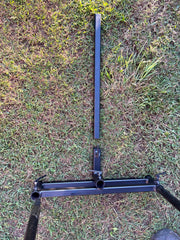 Asado Portable Base displaying removable leg unattached