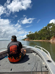 ACK fishing apparel out and about