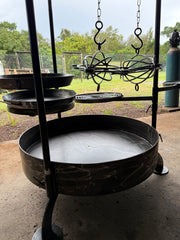 Campfire Round Pit with Fire Cooking Kit