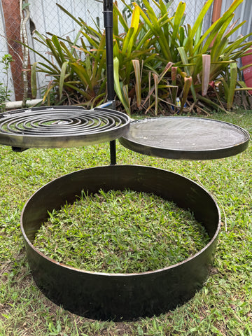 Fire Pit Ring 600mm – 6mm Mild Steel | Australian Made