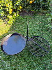 Big Campfire Swinging Grill & BBQ Pan