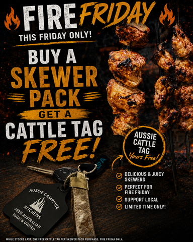 BBQ Stainless Steel Skewer Packs