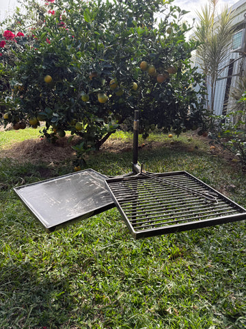 Square Swinging Hot Plate & Grill.