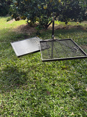 Square Swinging Hot Plate & Grill.