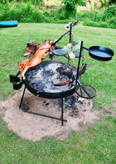 1.8 Big Fire Pit with Roof