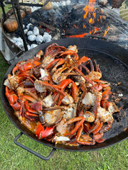 Quad Pan Set. Skillet, Baby Pan, BBQ Pan & Big BBQ Pan