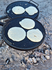 Double Pancake cookup on Swinging Plates