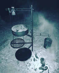 Camping Fire Pit and ACK Kitchen