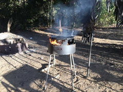 Camping Fire Pit and ACK Kitchen