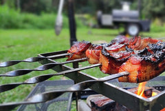 Aussie Campfire Kitchens BBQ Skewers www.aussiecampfirekitchens.com 100% Australian Made & Owned