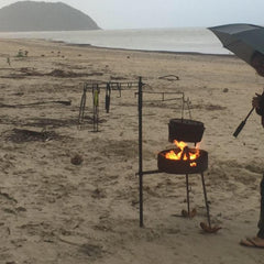 Camping Fire Pit and ACK Kitchen