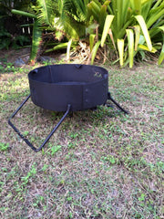 www.aussiecampfirekitchens.com Folding Fire Pit