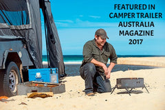 www.aussiecampfirekitchens.com Folding Fire Pit