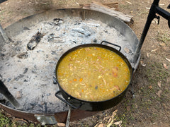 www.aussiecampfirekitchens.com Argentinian Aussie Disco.Hand Fabricated by Aussie Campfire Kitchens. 100% Australian Made & Owned Family Business.