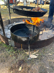 www.aussiecampfirekitchens.com Argentinian Aussie Disco.Hand Fabricated by Aussie Campfire Kitchens. 100% Australian Made & Owned Family Business.