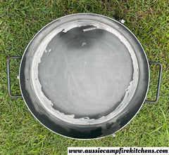 www.aussiecampfirekitchens.com Argentinian Aussie Disco.Hand Fabricated by Aussie Campfire Kitchens. 100% Australian Made & Owned Family Business.