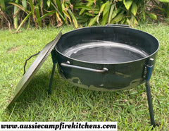 www.aussiecampfirekitchens.com Argentinian Aussie Disco.Hand Fabricated by Aussie Campfire Kitchens. 100% Australian Made & Owned Family Business.