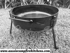 www.aussiecampfirekitchens.com Argentinian Aussie Disco.Hand Fabricated by Aussie Campfire Kitchens. 100% Australian Made & Owned Family Business.