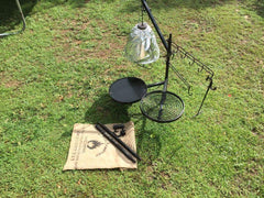 Swinging BBQ Camp Kitchen
