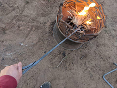 Aussie Campfire Kitchens Handforged Fire Poker