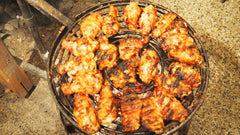Swinging Double Grill with Accessories