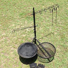ACCESSORY PACK for the SWINGING HOT PLATE & GRILL. Aussie Campfire Kitchens. 100% Australian Made & Owned. Accessory Pack for Swinging Hot Plate & Grills. 