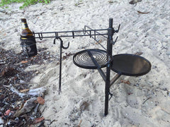 SWINGING HOT PLATE & GRILL w DROP IN HOT PLATE & ACCESSORY PACK