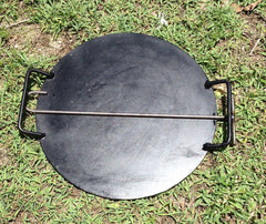 DROP IN HOT PLATE & HOOK.  Aussie Campfire Kitchens. 100% Australian Made & Owned. Accessory Pack for Swinging Hot Plate & Grills.