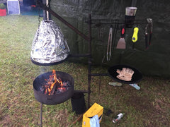 Camping Fire Pit and ACK Kitchen