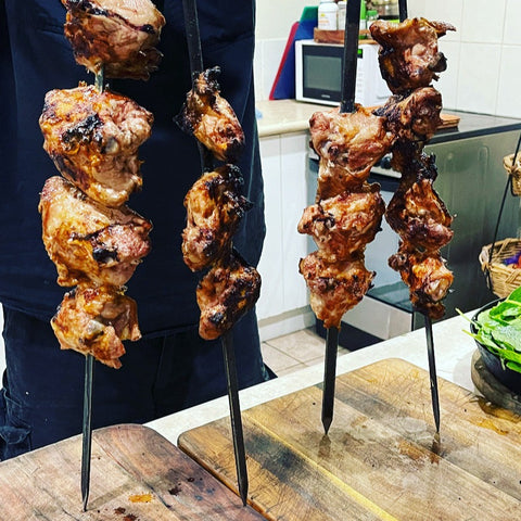 BBQ Stainless Steel Skewer Packs