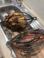 www.aussiecampfirekitchens.com Aussie Cooking Cage 