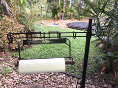 www.aussiecampfirekitchens.com AUSTRALIAN MADE Paper Towel Rack