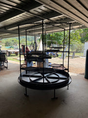 Fire Cage Aussie Campfire Kitchens www.aussiecampfirekitchens.com