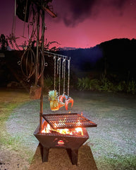 Utensil Rack Aussie Campfire Kitchens 100% Australian Made Cooking Gear www.aussiecampfirekitchens.com