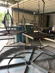 Fire Cage Aussie Campfire Kitchens www.aussiecampfirekitchens.com