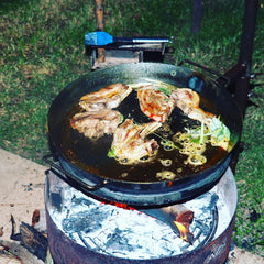 www.aussiecampfirekitchens.com Australian Made & Owned Aussie BBQ Pan