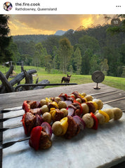 Aussie Campfire Kitchens BBQ Skewers www.aussiecampfirekitchens.com 100% Australian Made & Owned
