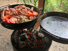 BBQ Pan & Cradle